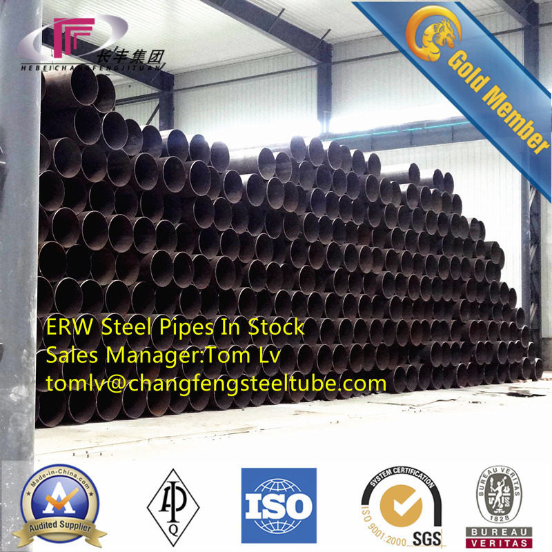  Hot Rolled Ms Welded Steel Pipe API5lgr, B 