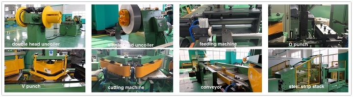  Steel Plate Leveling and Cutting Machine Line 