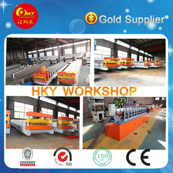  China Cold Roll machine, Metal Tiles Producing Line 