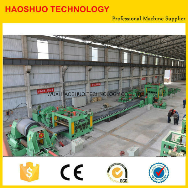  Steel Sheet Leveling and Cutting Line 