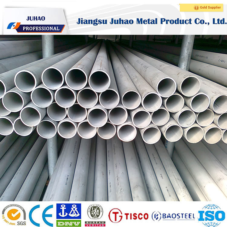  200 300 400 Series Welded Polished Ornamental Mechanical Stainless Steel Pipe 