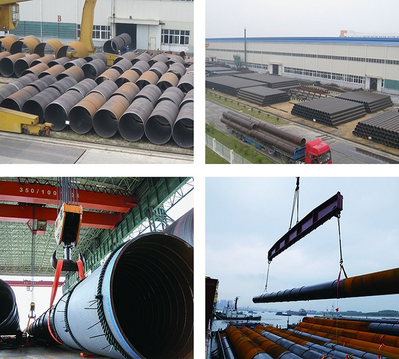  ERW Welded Steel Piping Carbon Black Structure Steel Pipe 