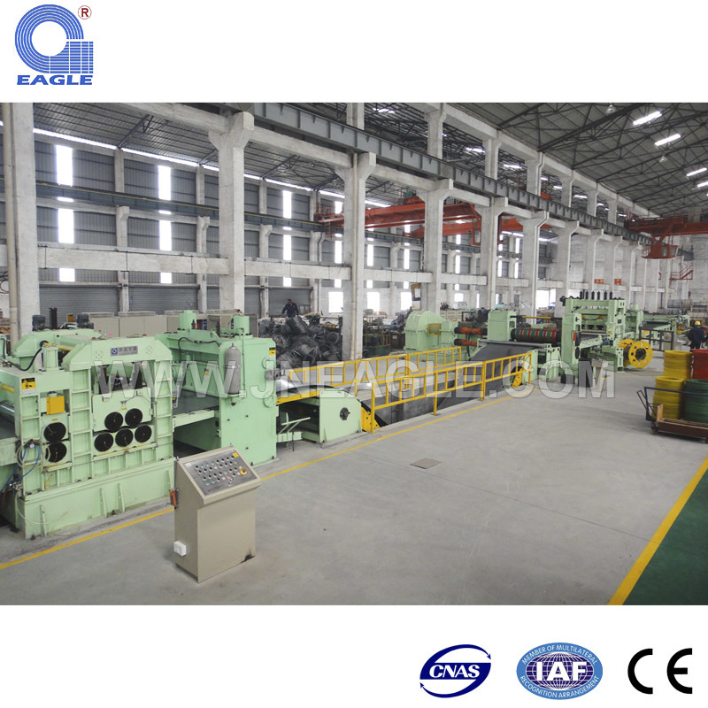  Cr Hr Gi PP Ss Carbon Silicon Steel Coil Moving Shear Line 