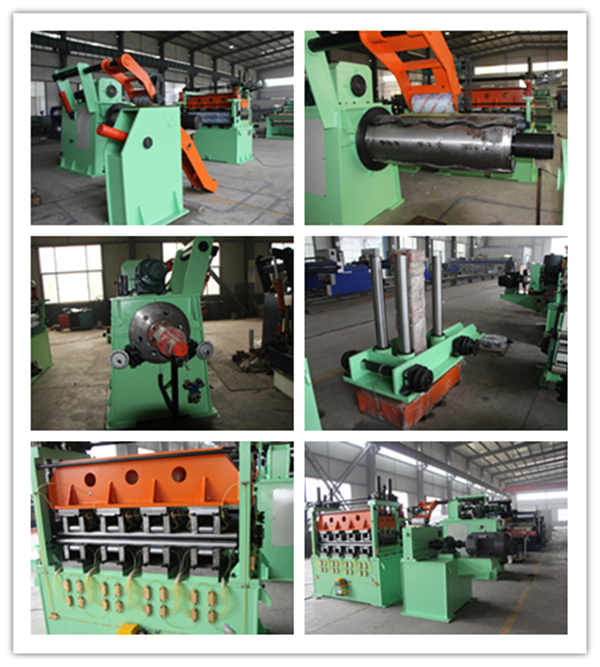  Steel Coil Cross Shear Cut to Length Line Machine 