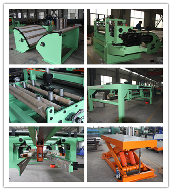  Steel Coil Cross Shear Cut to Length Line Machine 