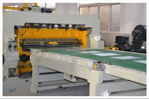  Steel Coil Rotary Shear Cut to Length Line Machine 