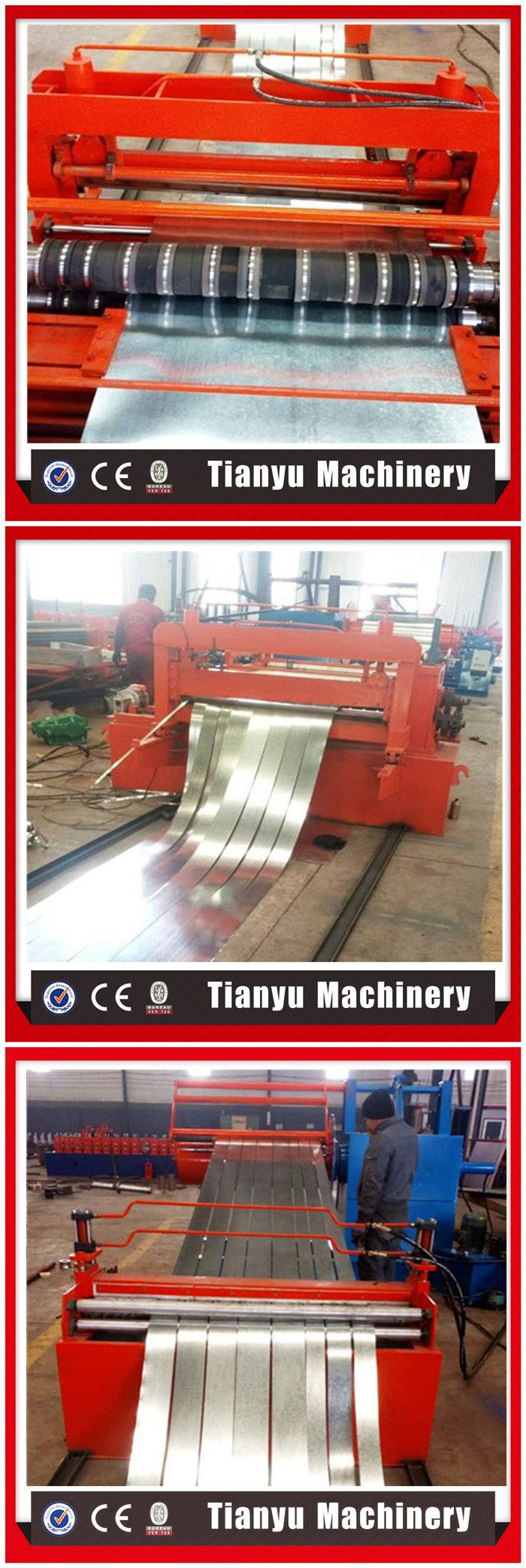  Slitting Line Machine with Full Automatic Cut to Length for Coils 