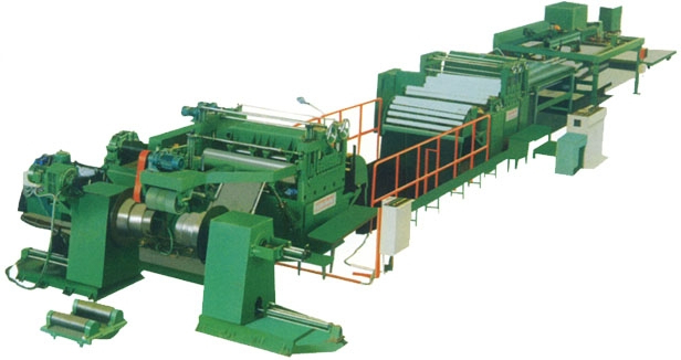  Cut to Length Line and Slitting Used to Straighten The Steel Coil and Leveler Machinery 