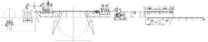  Automatic High Speed Cut to Length Machine Line Hot-Rolled Coil 