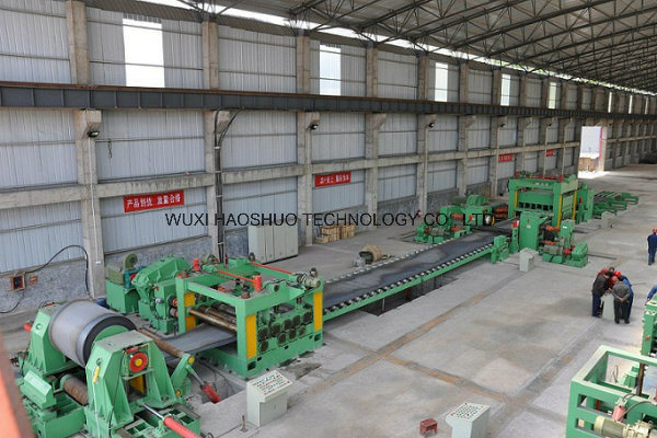  Thick Steel Coil Leveling and Cutting Cut to Length Machine 